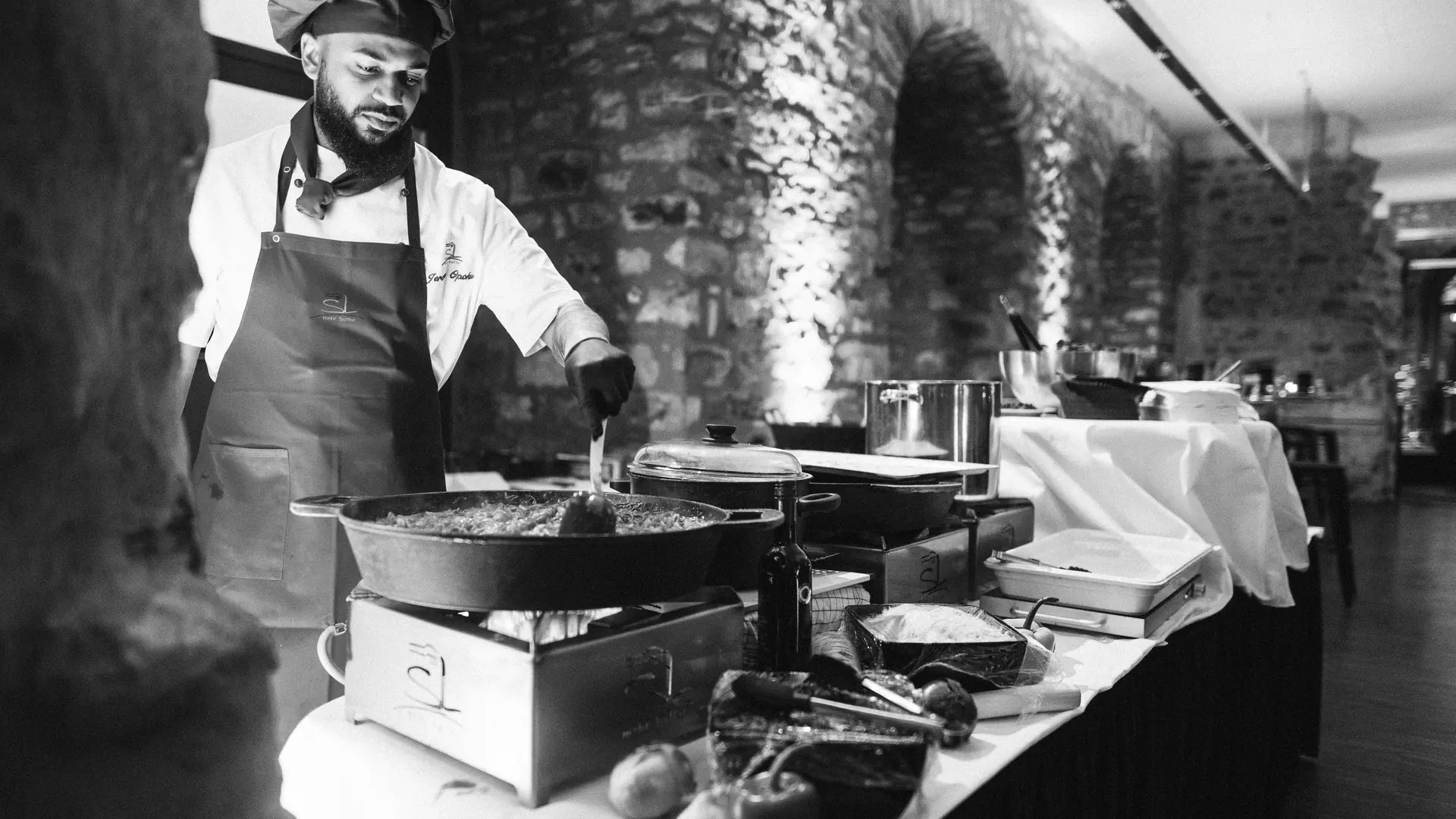 Buffetlinie mit Service bei SL mehr buffet